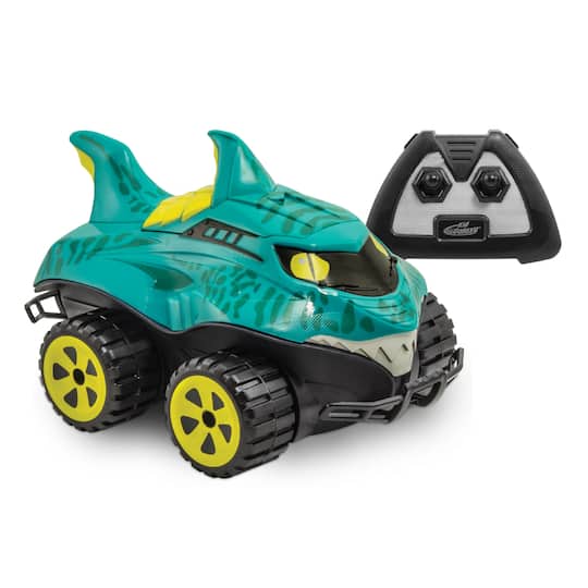 Kid Galaxy Morphibians 2.4GHZ Shark Land & Water R/C Vehicle